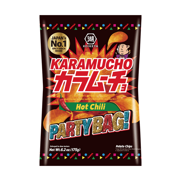 日本KOIKEYA湖池屋 咔辣姆久薯片 香辣味 175g