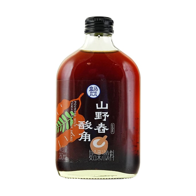 Boisson Jus de Fruits Mixtes Tamarin Sauvage Acide, 8.8 oz
