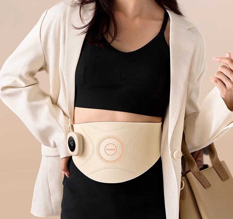 【3.8节礼物】Muselove慕诗爱 暖宫腰带大姨妈肚子疼神器女生月经用缓解宫寒痛经热敷保暖可调节长度 1盒装