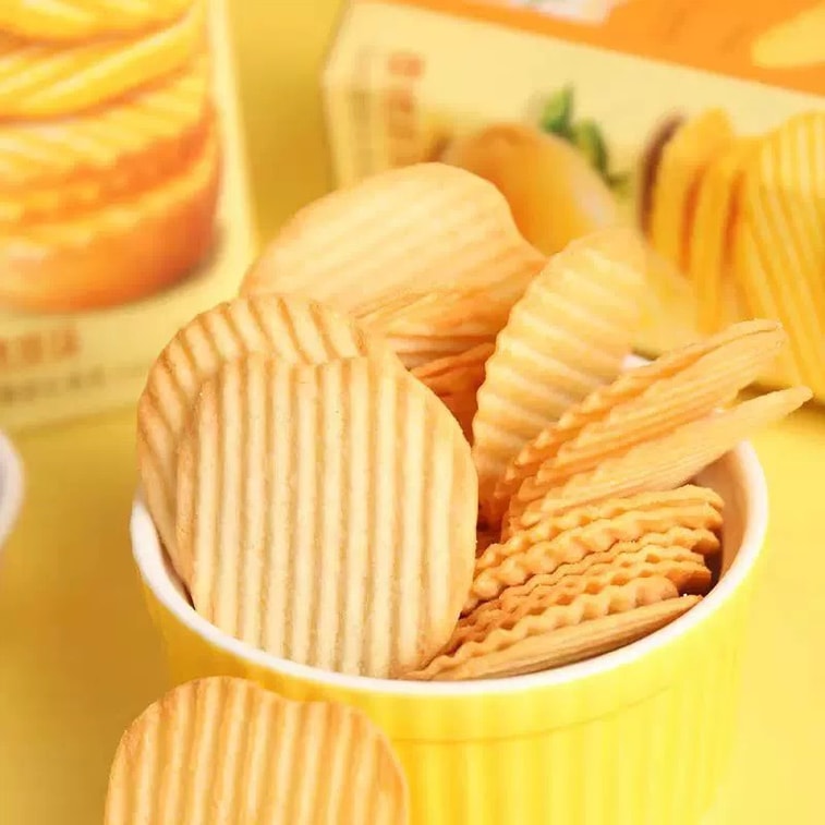 Korean Kimchi Flavor Potato Chips 97g*2 Boxes 3