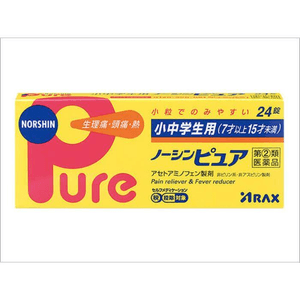 Arakus Elementary and Junior High School Students' Norshin Pure [24 tablets]