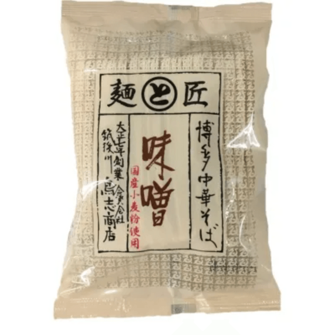 Torishishoten Hakata Soba Miso Flavor 1 Serving