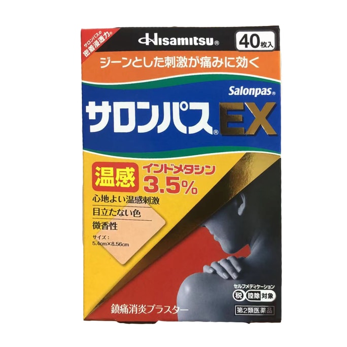 HISAMITSU 3.5EX warm Plaster 40 sheets