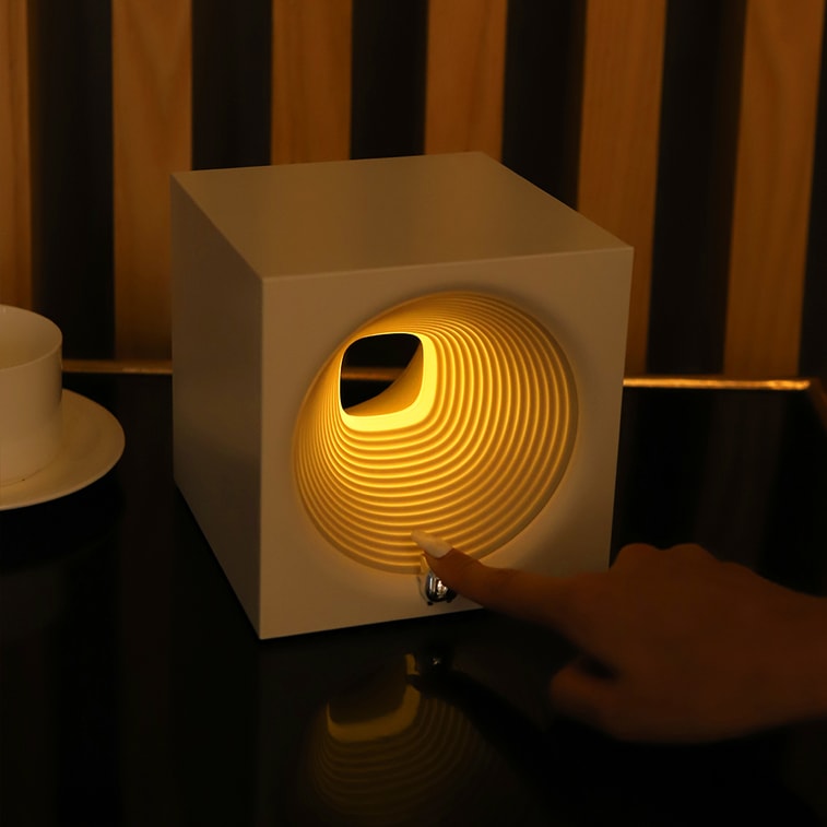 フリースター - 未来を旅するアートオーナメント、クリエイティブナイトライト、ホワイト、1個 6