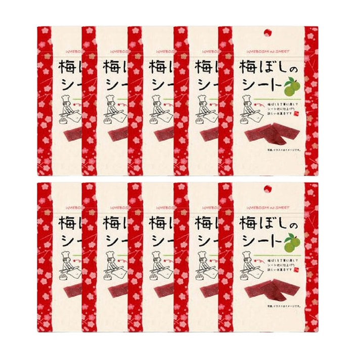 [일본 직송] INABA ifactory 절인 매실 슬라이스 (대형 봉지) 애피타이저, 임산부를 위한 신맛 스낵 (14g x 10 봉지) [훌륭한 가치]