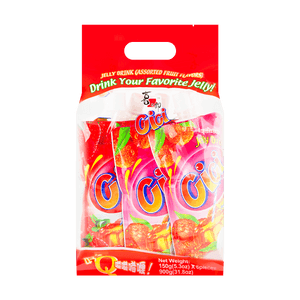 Fruit Jelly Lychee+Pineapple+Strawberry Mixed Flavor 31.8 oz