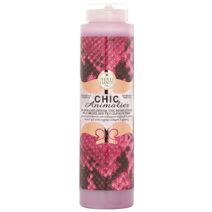 Chic Animalier Shower Gel - Wild Orchid, Red Tea Leaves & Tiare 300ml/10.2oz