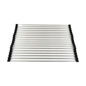 可卷式水槽沥水架 多功能厨房置物架 便携折叠沥水 33*52cm