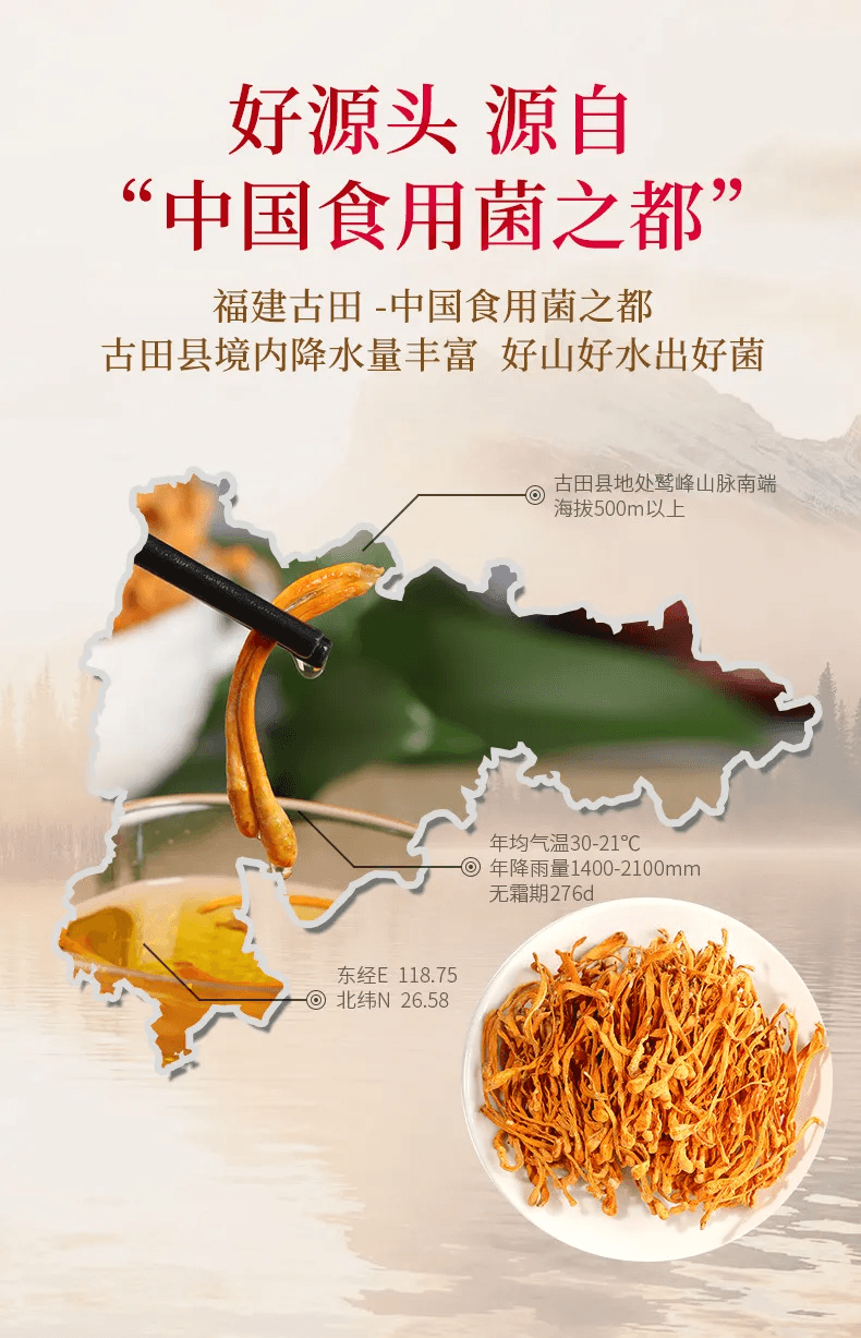 菌妍 虫草花干货北虫草蛹虫草金虫草汤料菌汤包羊肚菌50g*1包