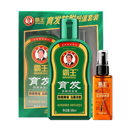 Anti-Hair Loss Shampoo and Treatment Set, 12.8 fl oz+1.9 fl oz
