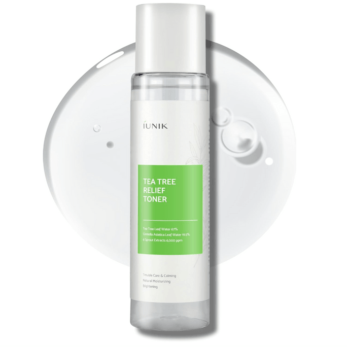 【美国直邮】韩国 iUNIK 艾恩妮可茶树舒缓爽肤水 200毫升