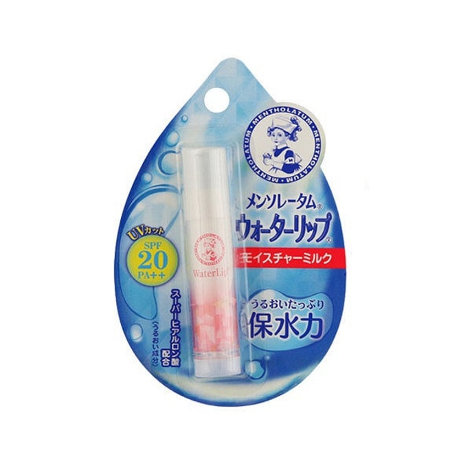 Mentholatum Water Lip Balm Moisture Milk SPF20 PA++ 4.5g #Random Packaging