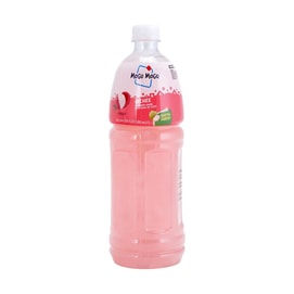 泰國MOGU MOGU 果汁椰果粒飲料 荔枝味 1000ml 【AESPA同款】【泰國經典品牌】【大容量超值裝】