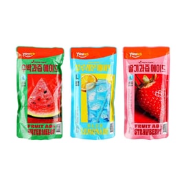 韓國YOU US友施 西瓜果汁汽水 340ml【韓國GS25便利店同款】【清爽夏日冰飲】
