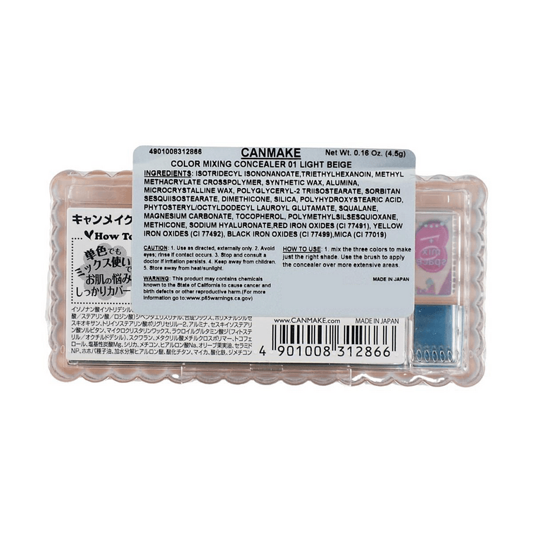 Color Mixing Concealer, SPF50 / PA+++, #01 Light Beige 5