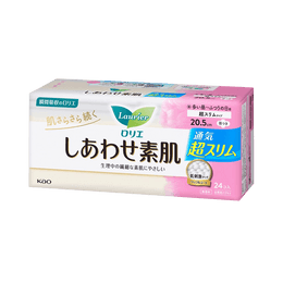 Laurier Ultra Thin F Series Daily Sanitary Napkins (old and new packaging shipped randomly) 20.5CM*24pcs