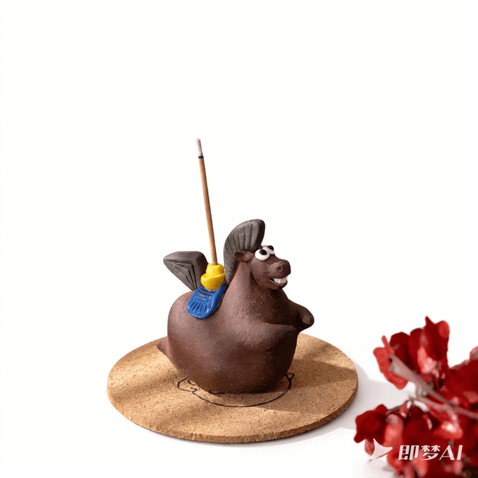 Handcrafted Ceramic Incense Holder  Smudge Bowl Sage Bowl  Incense Burner  Black 1 Piece