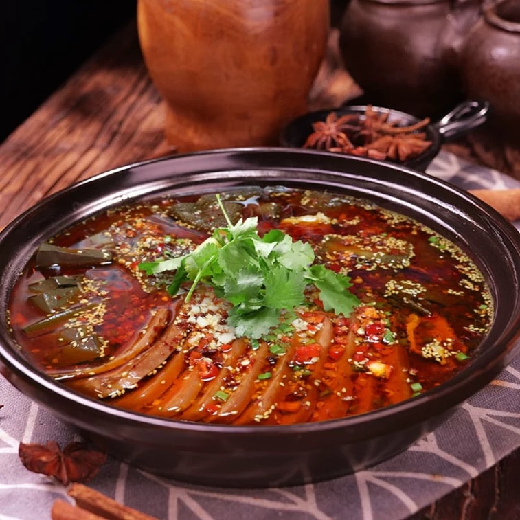 重慶橋頭 【一料多用】麻辣毛血旺調味料包160g 正宗川味辣椒 水煮魚調味料 香辣雞調味料 麻辣香鍋料 肉片調味料包 川菜調味料包 懶人調味料 家庭聚餐必備 不含鵝油 6