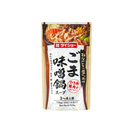 日本DAISHO 日式火锅汤底 芝麻味噌味 3-4人份 750g 寿喜烧