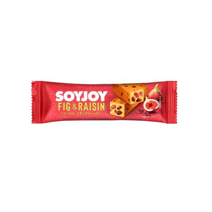 【日本直送】 日本 OTSUKA（HEALTH） OTSUKA大塚製薬 SOYJOY栄養プロテイン代替食 いちじくレーズン 30g*1本