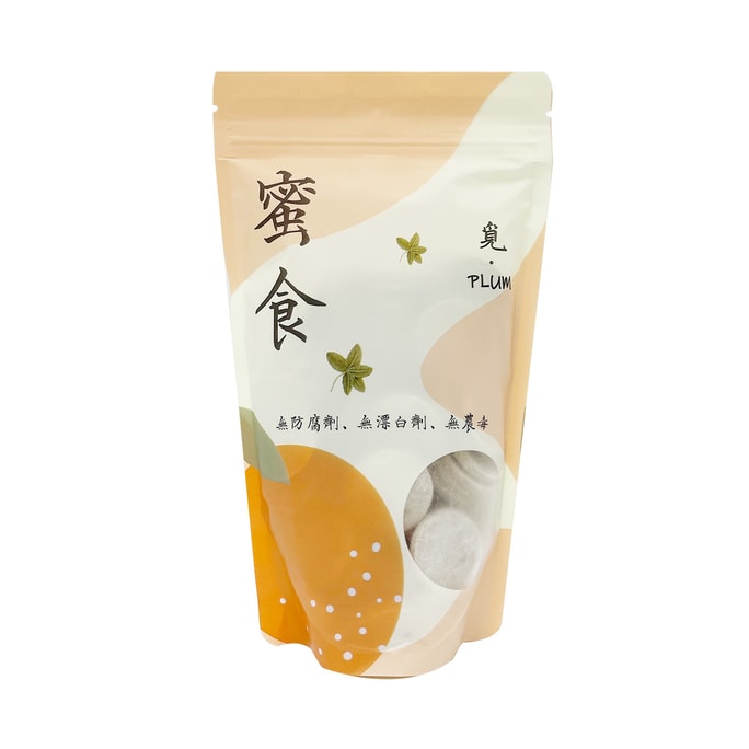 [台灣直郵]茶粒茶 茶食系列 梅餅 220g(保存期限:2025/07/09)
