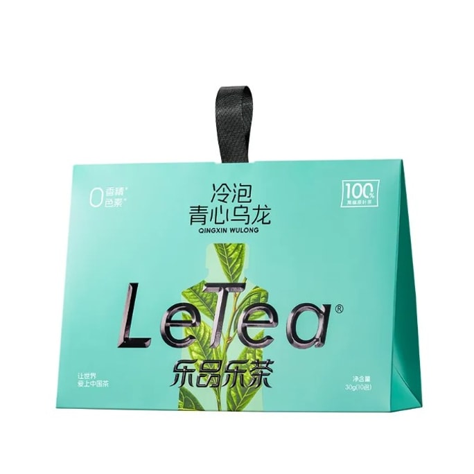 【홍콩 직배송】 르핀르차 청심 우롱 냉침차 3g*10포 0향료0설탕 냉온수 겸용