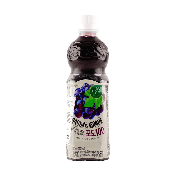 韓國WOONGJIN熊津 葡萄汁 500ml