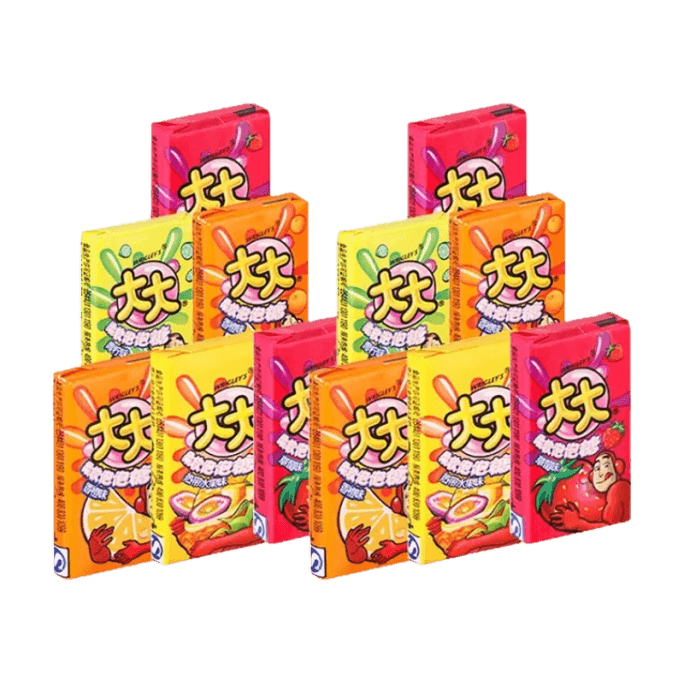 【中國直郵】 大號 泡泡糖 混合口味 3片
