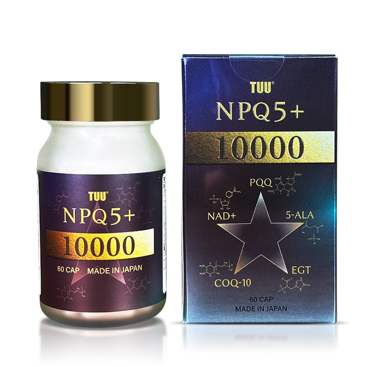 NPQ5+ Revital Capsules Fivefold Anti-aging 60 Tablets - Yami.com