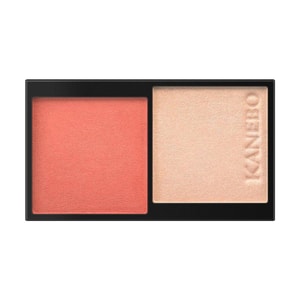 日本KANEBO佳丽宝 情绪UP氛围感元气腮红 6g 内芯无外壳 #02 Coral Euphoria 柔雾桃珊瑚色+米杏色 