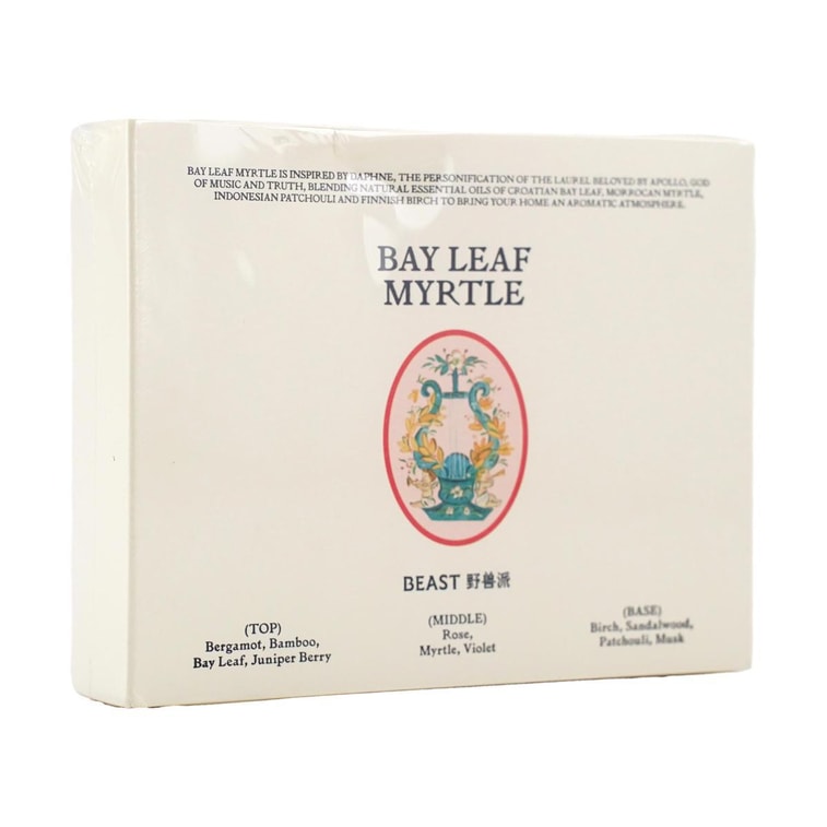 THE BEAST野獸派 女神花環石膏香掛 香氛車載香氛 月桂葉與桃金孃浮雕香掛組合 6