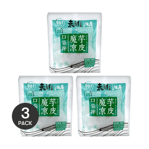 【地道成都味】袁鲜 口袋拌 魔芋凉皮 开袋即食 268g*3【3包装】【低卡代餐饱腹 一袋仅169大卡】