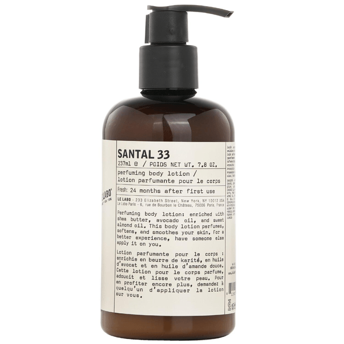  [香港直郵] 法國Le Labo Santal 33 身體乳液 237ml