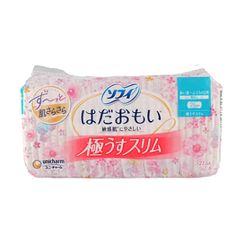 Sensitive Skin Ultra Slim Day Pad Without Wings 21cm 27 pieces【For Sensitive Skin】【Ultra Slim & Dry】