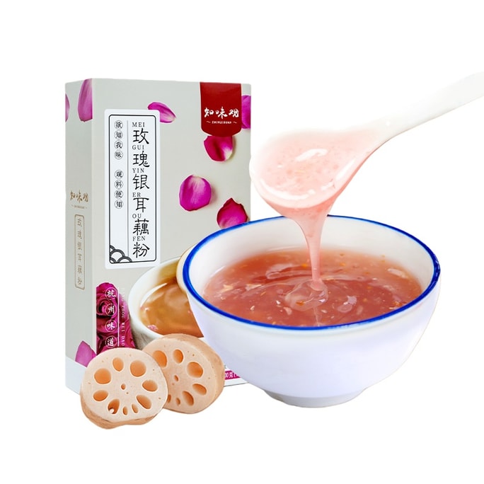 Sweet Osmanthus Lotus Root Starch (Rose White Fungus Lotus Root Starch) - 300g