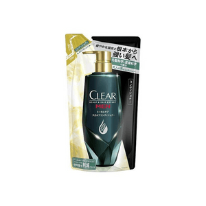 [일본 직배송] 유니레버 클리어 남성용 샴푸 리필팩 280g (일본) - 유분 조절, 상쾌한 두피 케어