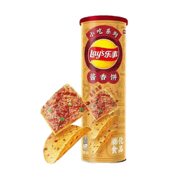 大陆版LAY‘S乐事 小吃系列 酱香饼味薯片 90g 【酱香干脆超好吃!】【小红书爆款】