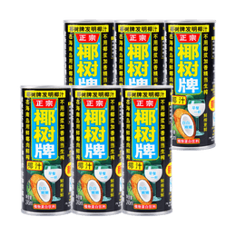 【Value Set】Canned Coconut Juice - 6 Cans* 8.28fl oz