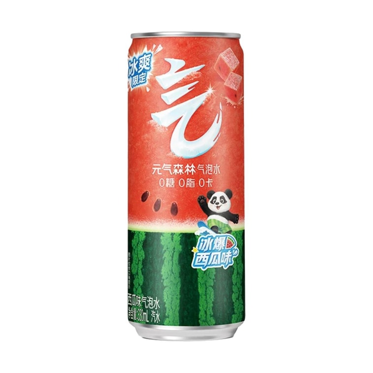 スパークリングウォーター、スイカアイス風味、11.16液量オンス×6缶【砂糖0、脂肪0、カロリー0】【夏季限定：ひんやり爽やか】 10