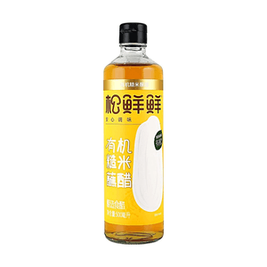 Organic Brown Rice Vinegar, 16.91 fl oz【Pure Brewed No Blending】