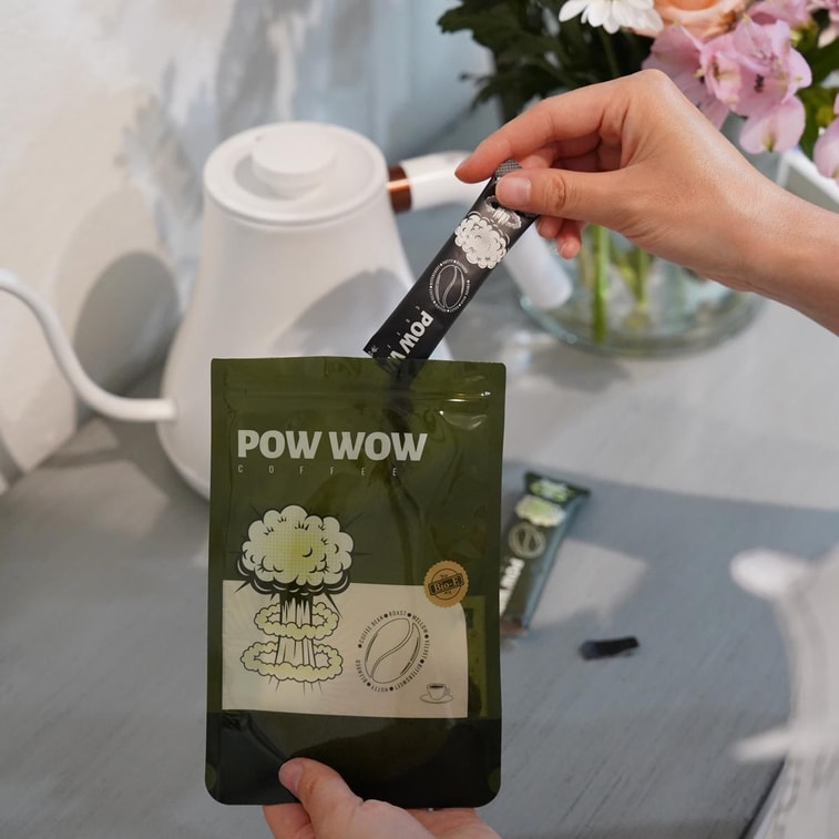 澳洲BIO-E POW WOW云浮燃燃拿铁咖啡 7包14条入 48.3g 黑咖啡拿铁 左旋肉碱【噗噗通畅】【古力娜扎同款】 3