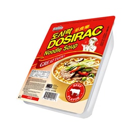 Dosirac Soup Noodle , Beef Flavor, 3.03 oz