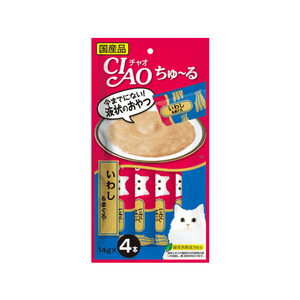 Churu Cat Sticks 14g x 4 sticks [Sardine & Tuna]