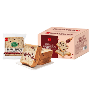 Red Bean Toast Bread Coarse Grain 680g*1
