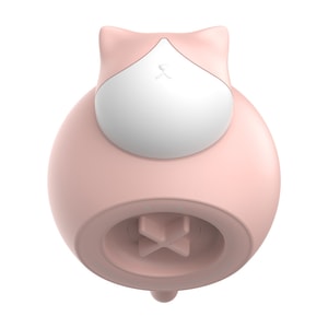 【中国直邮】TIMESWOOD  硅胶猫咪暖手宝 粉色 1件 注水热水袋 迷你便携 随身暖宝宝  