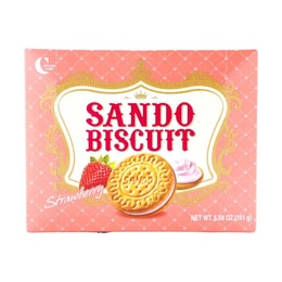 Sando Biscuit Strawberry Flavor 161g