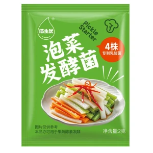 Kimchi Starter for Homemade Kimchi – Northeastern and Sichuan Kimchi, Spicy Cabbage Kimchi Fermentation Powder, Lactic Acid Bacteria Kimchi [10 packs inside] 20g*1 bag