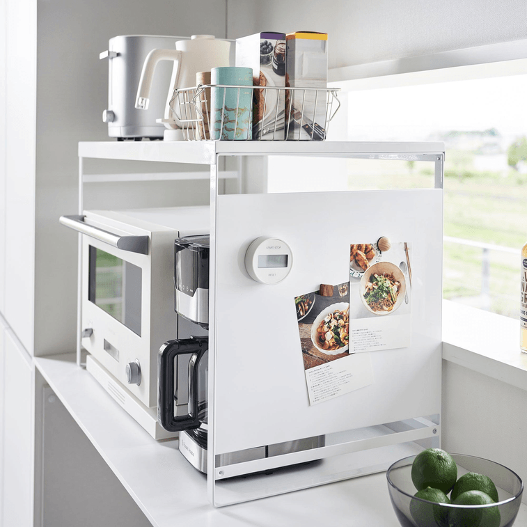 Kitchen Appliance Rack - Steel White 1 piece 5