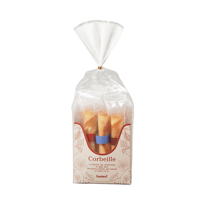日本 ゴンチャロフ コルベイユ ミルクバターナッツ チョコサンド エッグカーリー袋 8個/袋