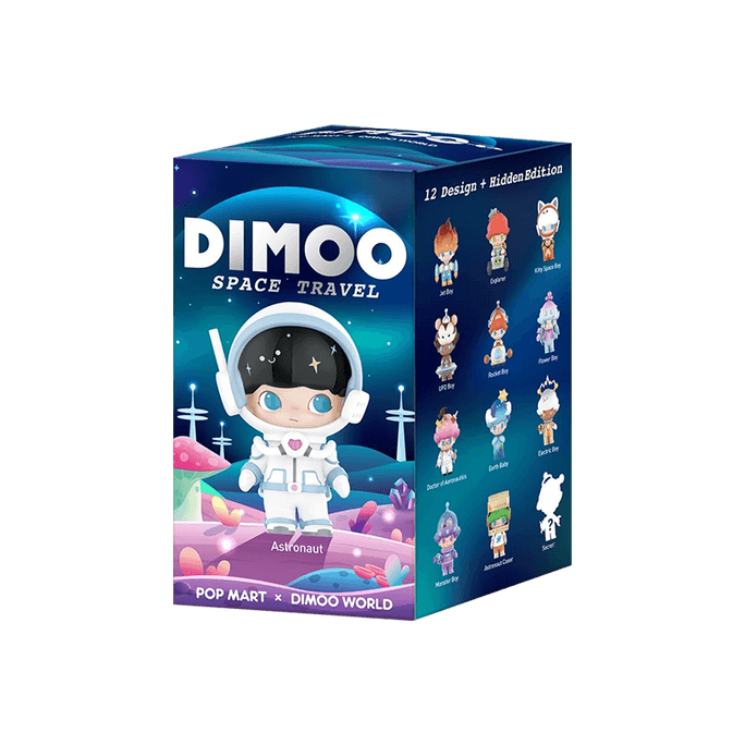 Dimoo Space Blind Box Single Box